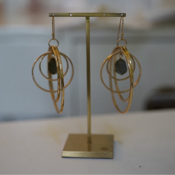 Banana Republic Labradorite solar system earring - Picture 15 of 16